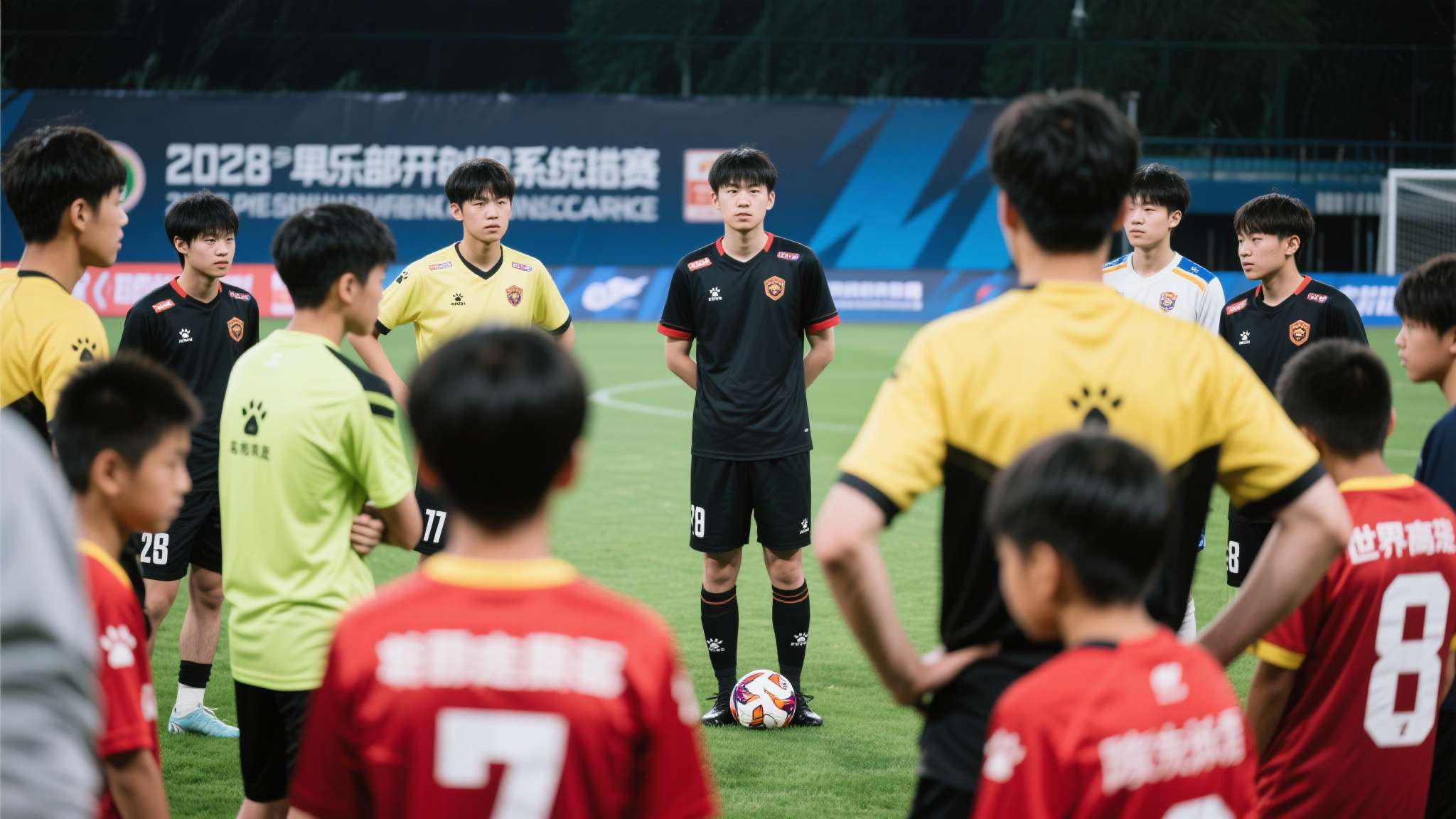 中国足球小将过人集锦